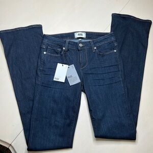 NWT - PAIGE Manhattan Bootcut Jeans - Size 25